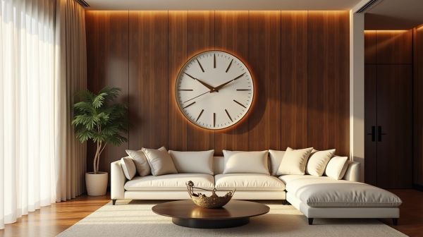 Savourez l'art de la décoration avec une horloge murale design